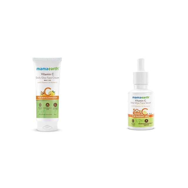 Mamaearth Vitamin C Daily Glow Face Serum with Turmeric
