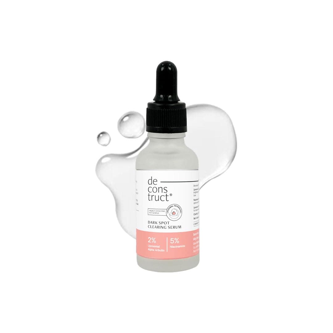 Deconstruct Dark Spot Clearing Serum - Niacinamide 5% + Alpha Arbutin 2% with Liposomal Technology