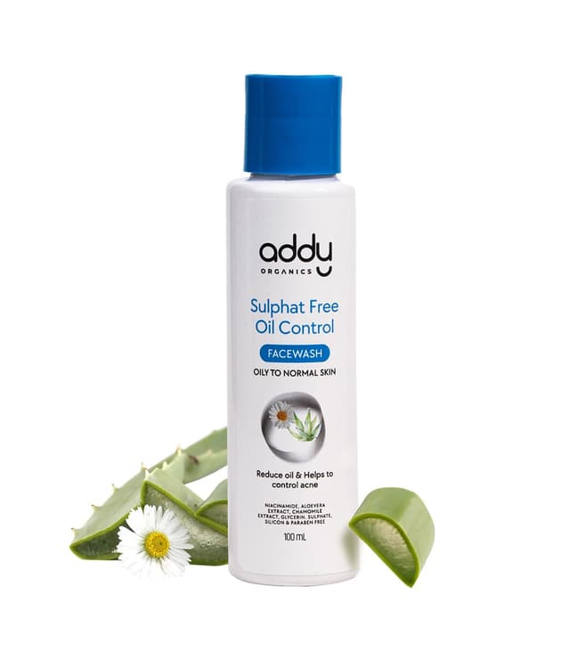 Addy Organics Sulphate Free Oil Clear Facewash for Oily & Acne Prone Skin| Deep Cleansing soap free facewash Face Wash