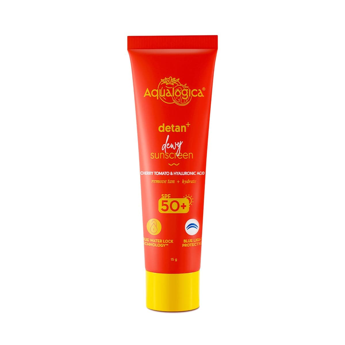 Aqualogica Radiance+ Dewy Sunscreen with Watermelon & Niacinamide SPF 50 & PA++++