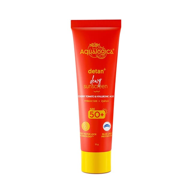 Aqualogica Radiance+ Dewy Sunscreen with Watermelon & Niacinamide SPF 50 & PA++++