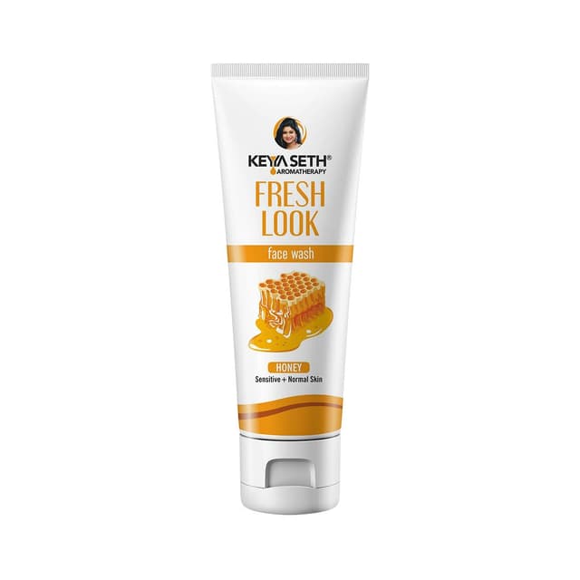 Fresh Look Honey Gel Refreshing Foaming Soothes Inflamed Skin Enriched with Honey & Pure Essential Oil For All Skin Type, 100ml Face Wash