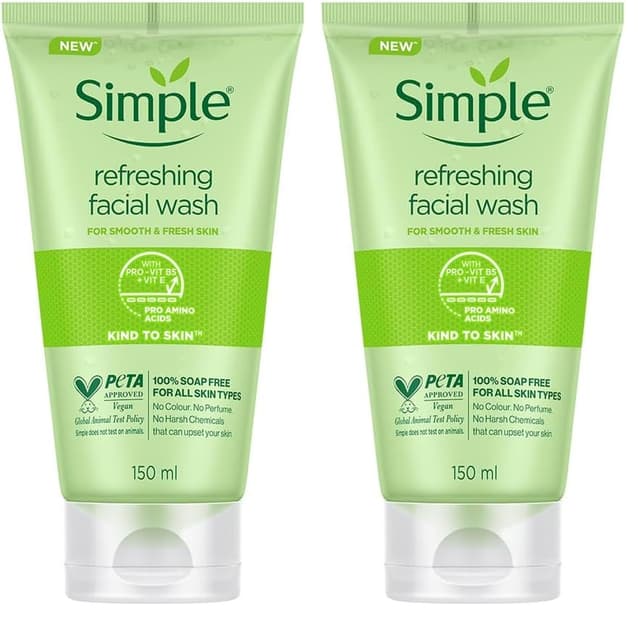 Simple Kind to Skin Refreshing Facial Wash