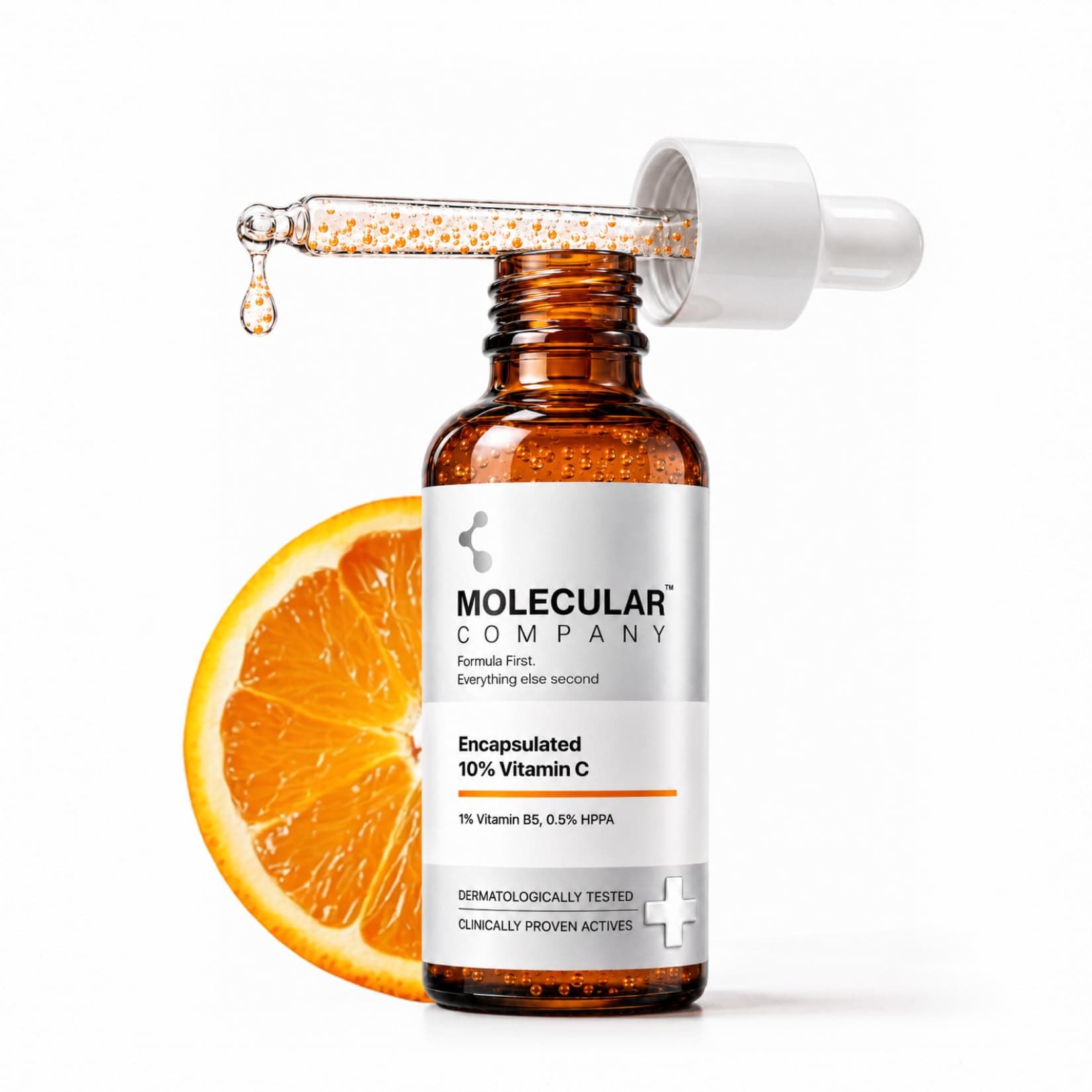 Encapsulated 10% Vitamin C Face Serum with 1% B5 & 0.5% HPPA