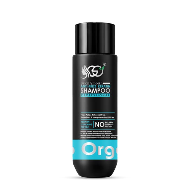 Smoothing Plus Keratin Shampoo for Dry & Frizzy Hair