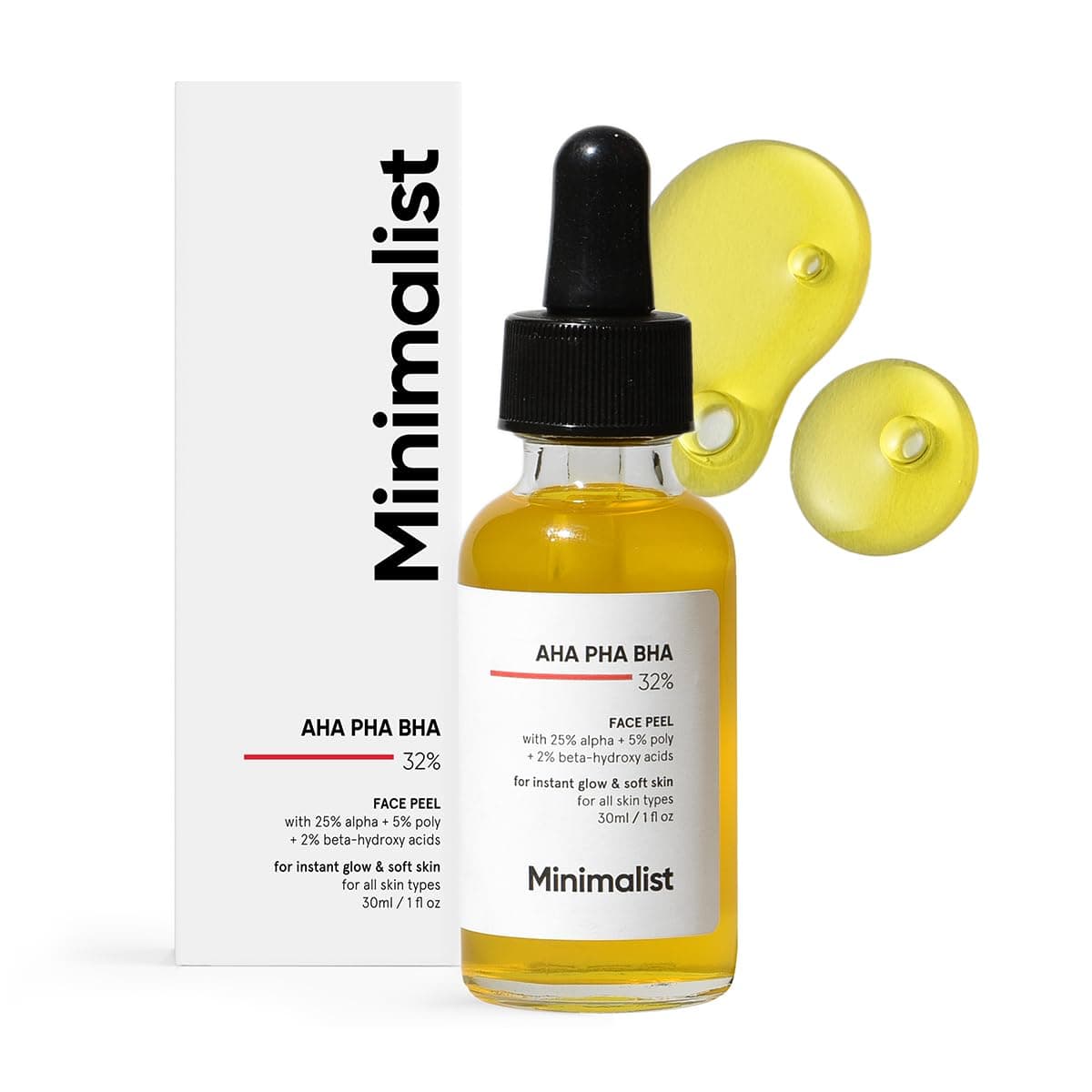 Minimalist AHA 25% + PHA 5% + BHA 2% Peeling Solution