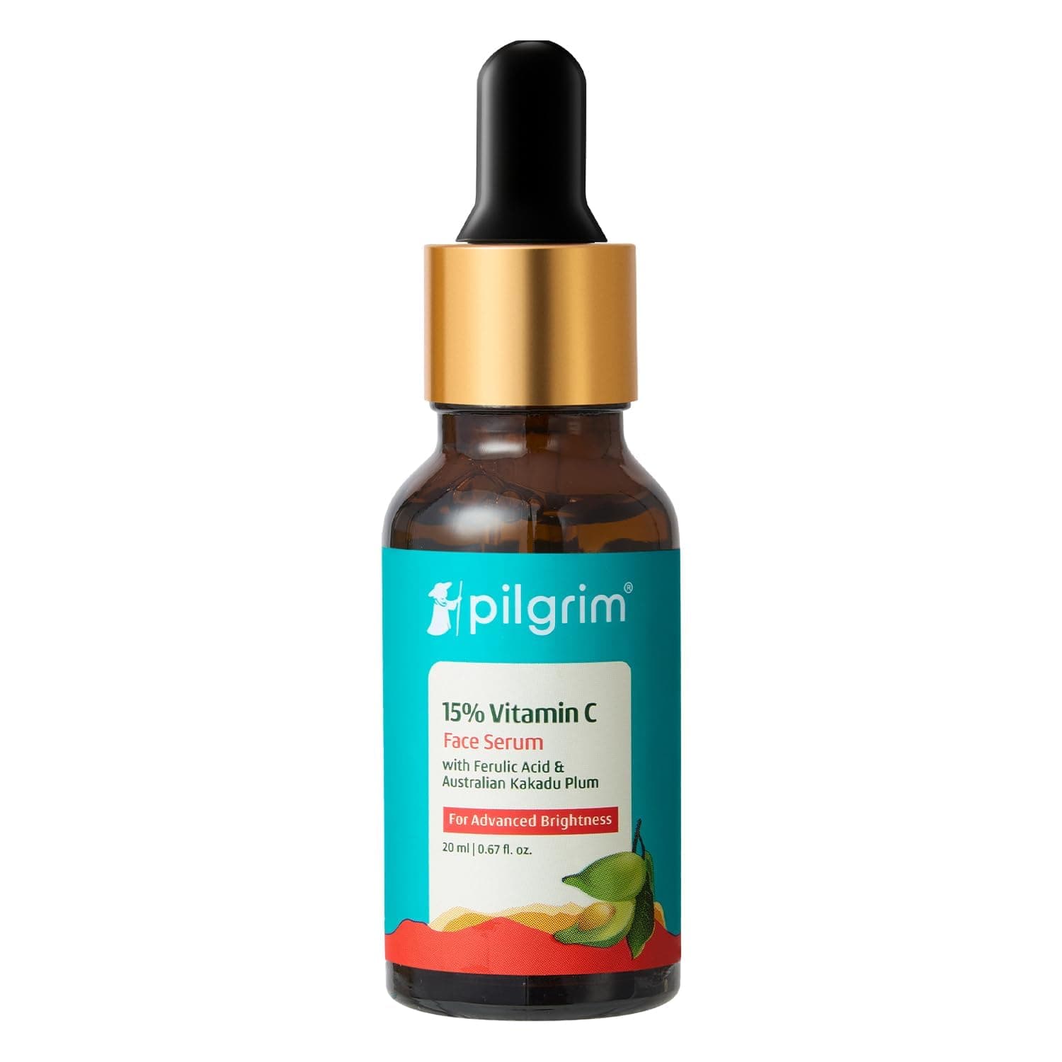 Pilgrim 15% Vitamin C Face Serum For Advanced Brightness
