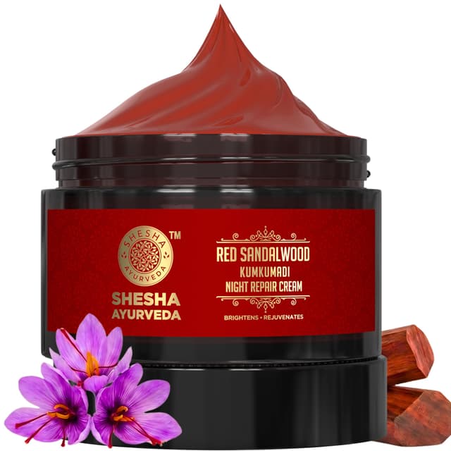 Red Sandalwood Skin Brightening & Night Repair Cream