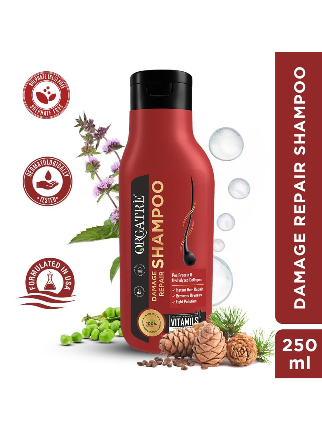 ORGATRE Damage Repair Shampoo