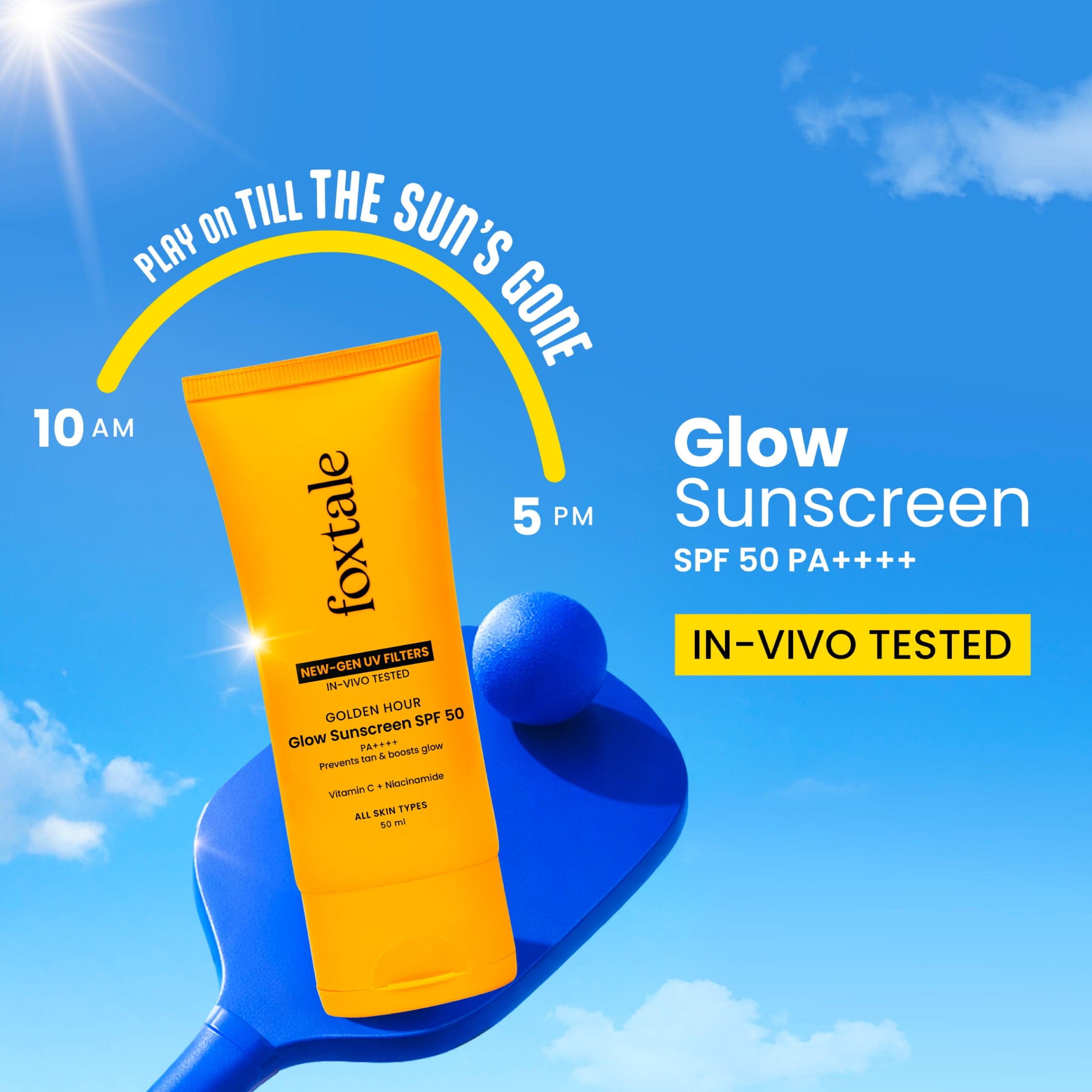 Glow Sunscreen SPF 50 PA++++