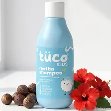 Tuco Kids Mild Shampoo for Kids, with Soapnut, Almond & Henna