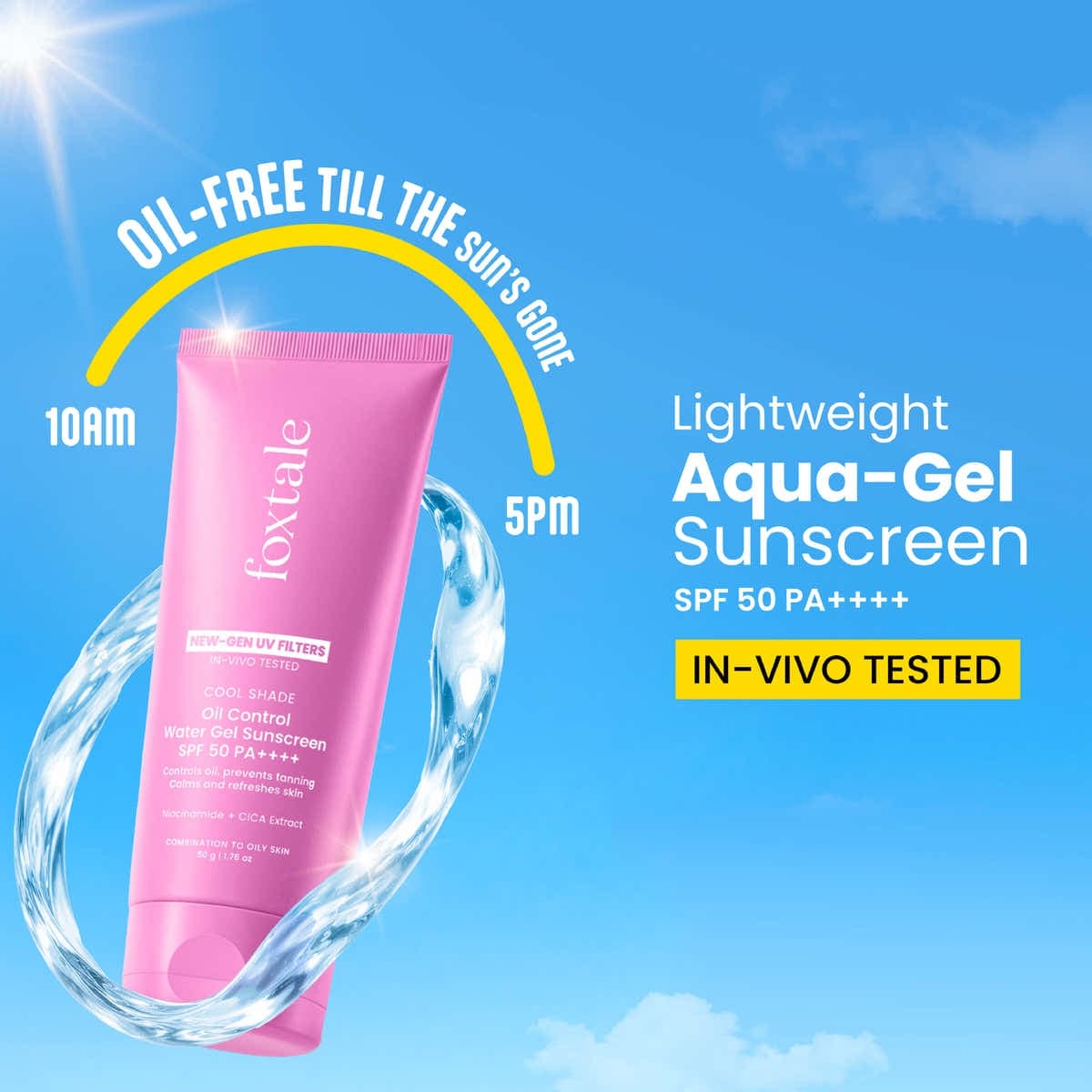 Foxtale Aqua Gel Sunscreen