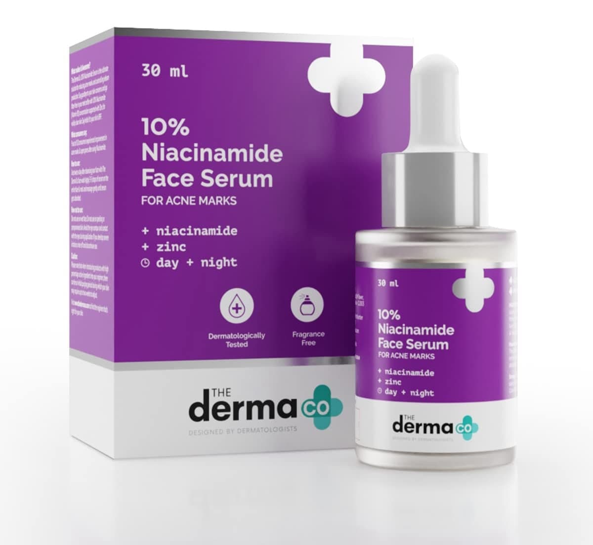 The derma CO 10% Niacinamide Face Serum with 2% Zinc PCA