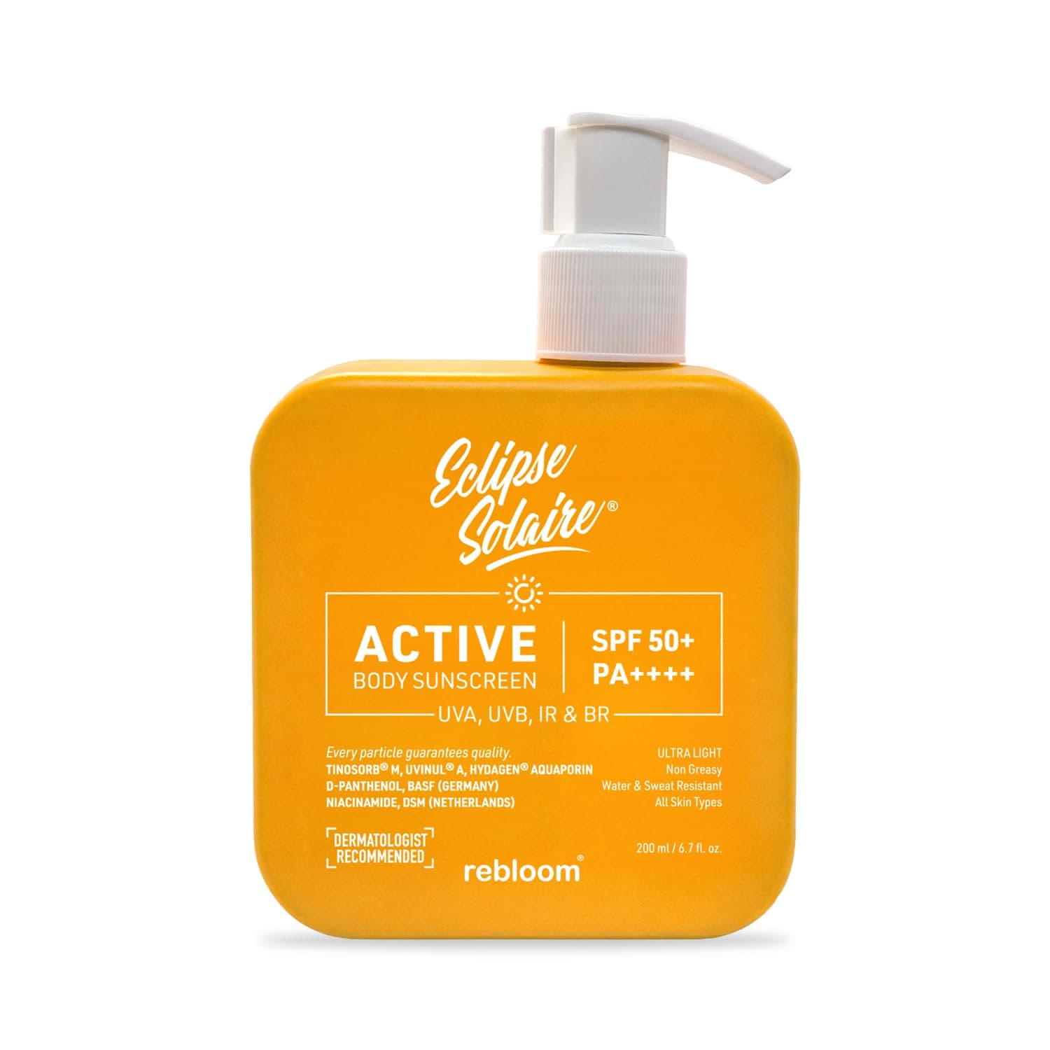 Eclipse Solaire Active Physical / Mineral Sunscreen SPF 50 PA++++